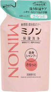 Minon whole body shampoo smooth type refill 380ml