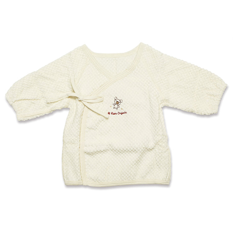 IMABARI Towel Short Inner Shirt Baby Clothes KuSu Cute Organic Sweet Bear Design 50