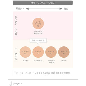 d Program remedy Skin Care Foundation (Powderly) Ocher 10 Refill (10.5g)
