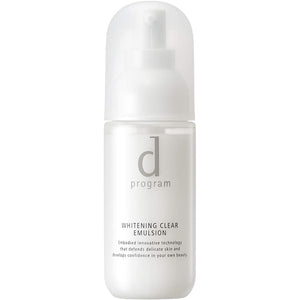 d Program Whitening Clear Emulsion MB remedy Whitening Emulsion for Sensitive Skin (100ml)
