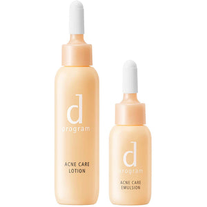 d Program Acne Care Set MB Toner / Emulsion for Sensitive Skin (1 set)