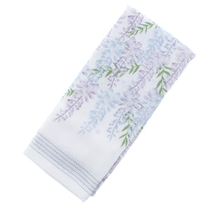 Imabari Towel Face Towel Cloth Pleasure Fuji Flower Blue 33 x 100 cm