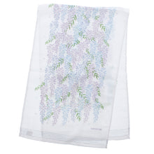 Load image into Gallery viewer, Imabari Towel Face Towel Cloth Pleasure Fuji Flower Blue 33 x 100 cm
