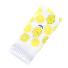 Load image into Gallery viewer, Imabari Towel Face Towel Cloth Candle Lemon Blue 33 x 100 cm
