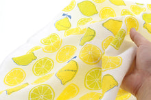 Load image into Gallery viewer, Imabari Towel Face Towel Cloth Candle Lemon Blue 33 x 100 cm
