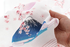 Imabari Towel Face Towel Cloth Rayomi Sakura Fuji Pink 33 x 100 cm