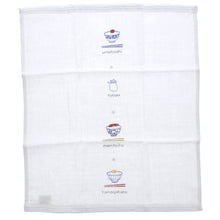 Cargar imagen en el visor de la galería, Imabari Towel Handkerchief Hagoromo Gauze Wet Hand Towel Fresh Blue 33 x 38 cm
