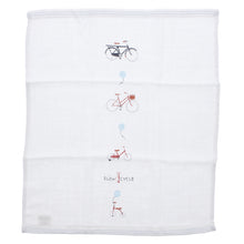 Laden Sie das Bild in den Galerie-Viewer, Imabari Towel Handkerchief Hagoromo Gauze Wet Hand Chico Blue 33 x 38 cm
