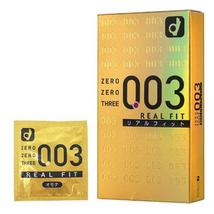 Zero Zero Three Condoms 0.03mm Real Fit 10 pcs