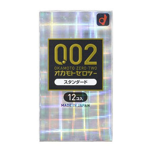 Zero Zero Two Condoms 0.02mmmm EX Standard Size 12 pcs