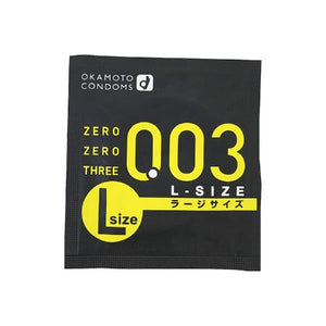 Zero Zero Three Condoms  0.03mm L size 10 pcs