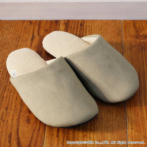 OKA ?yAnti-bacterial Deodorization?z Ag+ Feel At Ease Slipper SOFTY 2 M Size (Approx. 23?~25cm max.) Beige