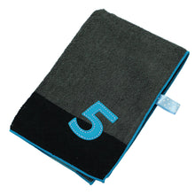 将图片加载到图库查看器，?yIMABARI Towel?z mama&amp;me NUMBER-COLOR Kids Face Towel  (Length 28?~ Width 65cm) Dark Grey (NO.5)

