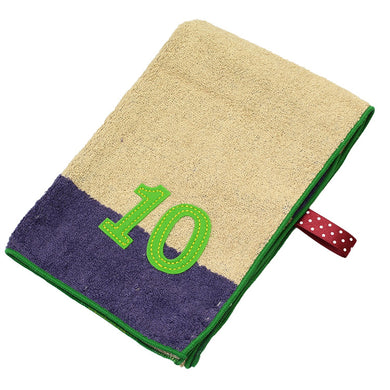 ?yIMABARI Towel?z mama&me NUMBER-COLOR Kids Face Towel  (Length 28?~ Width 65cm) Beige (NO.10)