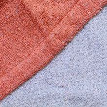 Load image into Gallery viewer, ?yIMABARI Towel?z mama&amp;me NUMBER-COLOR Kids Bathrobe S (Size: Length Approx. 48?~ Width 39cm) Salmon Pink (NO.8)
