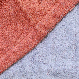 ?yIMABARI Towel?z mama&me NUMBER-COLOR Kids Bathrobe S (Size: Length Approx. 48?~ Width 39cm) Salmon Pink (NO.8)