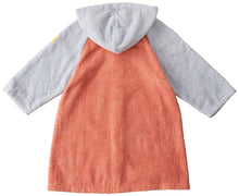 Load image into Gallery viewer, ?yIMABARI Towel?z mama&amp;me NUMBER-COLOR Kids Bathrobe M (Size: Length Approx. 60?~ Width 42cm) Salmon Pink (NO.8)
