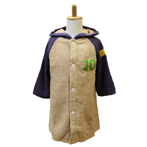 ?yIMABARI Towel?z mama&me NUMBER-COLOR Kids Bathrobe M (Size: Length Approx. 60?~ Width 42cm) Beige (NO.10)