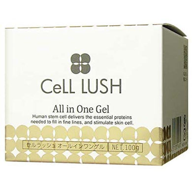 Cell LUSH All-in-One gel 100g Human Stem Cell Anti-Wrinkle Proteins Japan Beauty Anti-aging Skin Care