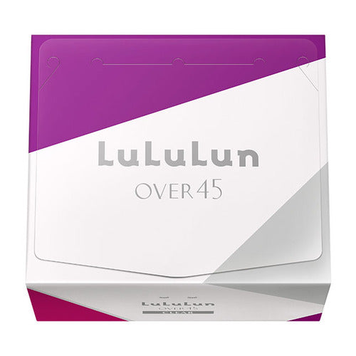 Lululun Beauty Face Sheet Mask Over45 Iris Blue 32 Pieces Combat Dullness for Clear Radiant Skin
