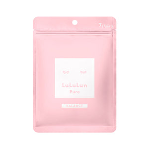 Lululun Pure Beauty Face Sheet Mask 7 Pieces (Balanced Moisturizing)