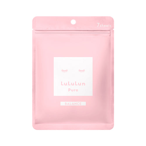 Lululun Pure Beauty Face Sheet Mask 7 Pieces (Balanced Moisturizing)