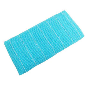 OHE & Co. Light Snowfall Nylon Towel Hard Blue