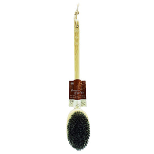 OHE & Co. Bath-Mate Body Brush Curved Handle Hard