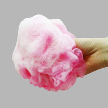 将图片加载到图库查看器，OHE &amp; Co. Lorraine Bubbly Net Bath Ball Body Use Pink
