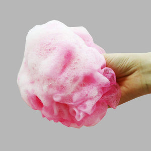 OHE & Co. Lorraine Bubbly Net Bath Ball Body Use Pink