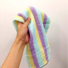 Load image into Gallery viewer, OHE &amp; Co. Pastel Sucre Body Towel Blue
