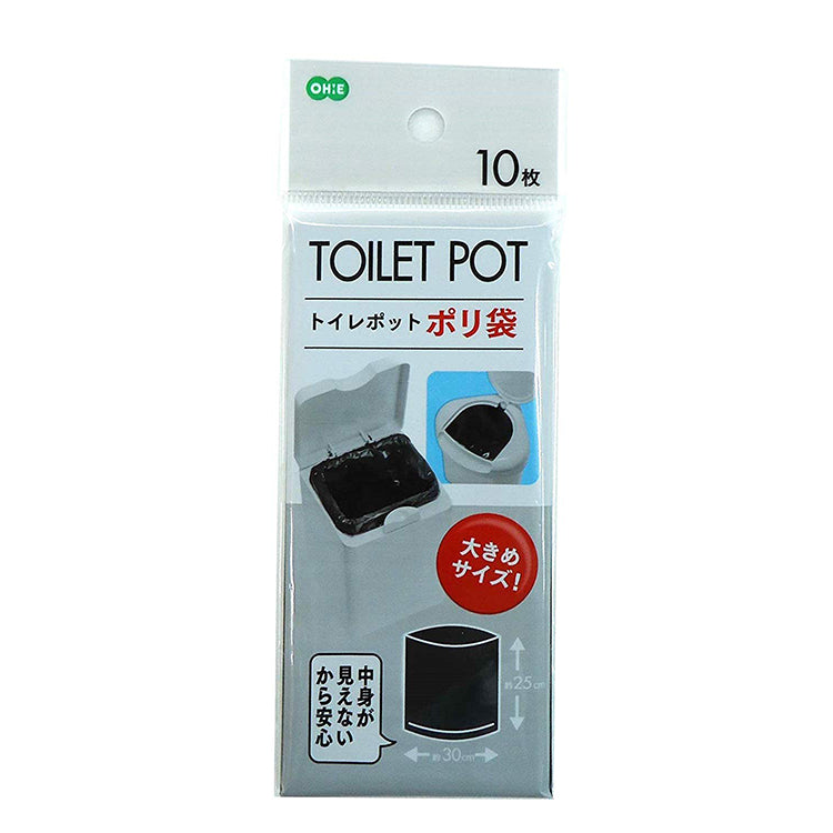 OHE & Co. Toilet Corner Pot Use Poly Bag