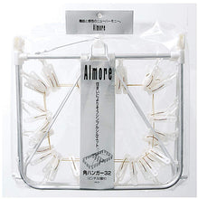 Cargar imagen en el visor de la galería, OHE &amp; Co. ARUMOA MT Corner Hanger Pinch 32P White
