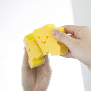 AISEN Stick-on Wash Basin Cleaning Sponge 2P