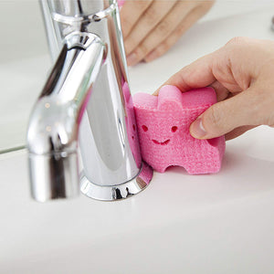 AISEN Stick-on Wash Basin Cleaning Sponge 2P