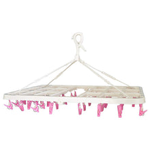 Laden Sie das Bild in den Galerie-Viewer, AISEN Foldable Rectangle Pinch Clip Hanger 46WP Pink
