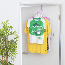 Cargar imagen en el visor de la galería, AISEN Indoor &amp; Outdoor Shirt Drying Hanger 6 Connected WH*PI
