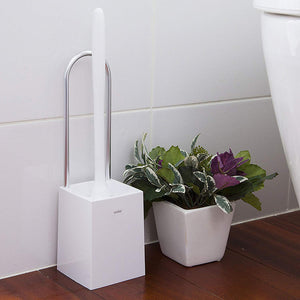 AISEN ck Toilet Brush Case Included White