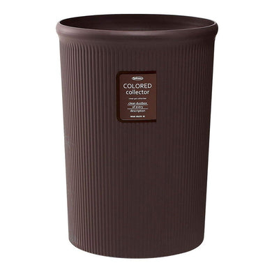 IWASAKI INDUSTRY Color Collector Trash Bin L L-1062BC Bitter Chocolate