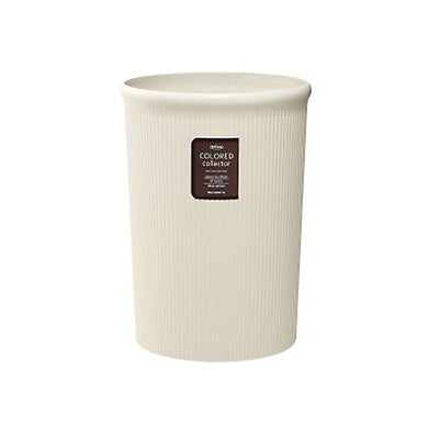 IWASAKI INDUSTRY Color Collector Trash Bin L L-1062IV Ivory