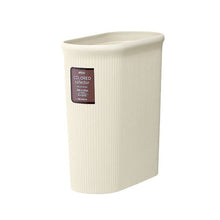 Load image into Gallery viewer, IWASAKI INDUSTRY Color Collector Trash Bin Slim M L-1070IV Ivory
