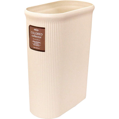 IWASAKI INDUSTRY Color Collector Trash Bin Slim L L-1071IV Ivory