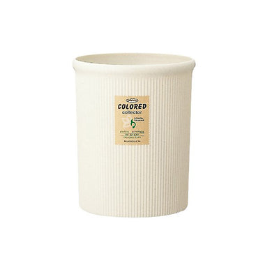 IWASAKI INDUSTRY Color Collector Trash Bin S L-1060IV Ivory
