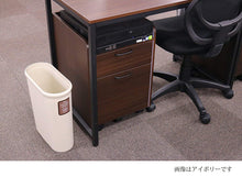 Load image into Gallery viewer, IWASAKI INDUSTRY Color Collector Trash Bin Slim M L-1070BC Bitter Chocolate
