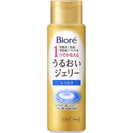 Biore Moist Jelly Everyday Moist Main Item 180ml, Japan Skin Care Lotion, After washing your face, skin care is complete.  A moisturizing jelly that can be used as a "toner", "milky lotion", "beauty essence", and "mask pack". For moisturized skin that has been packed daily.  Penetrative & mask pack formula. When the sensation changes suddenly, the pack is completed. 