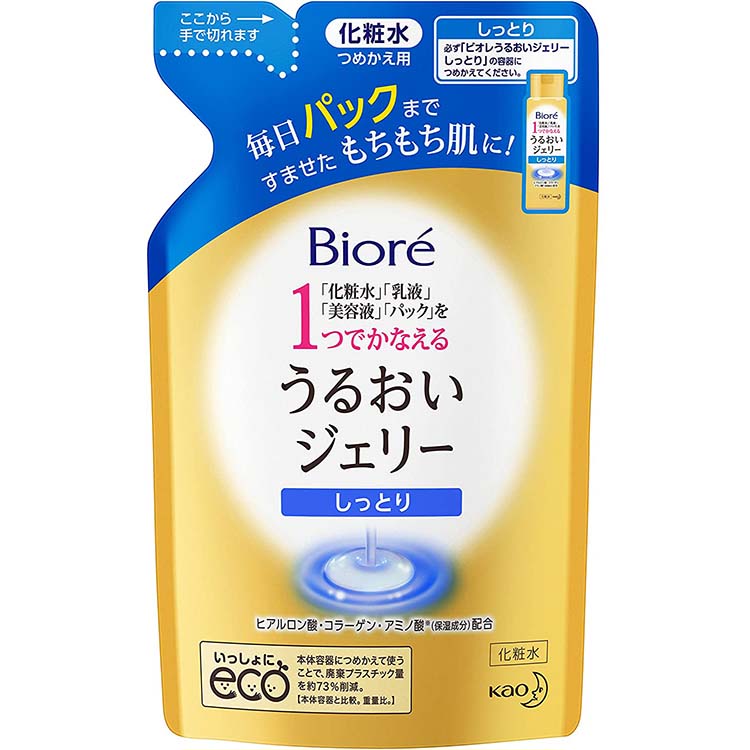 Biore Moist Jelly Everyday Moist Refill 160ml, Japan Skin Care Lotion