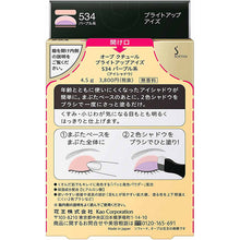 Laden Sie das Bild in den Galerie-Viewer, Kao Sofina AUBE Bright Up Eyes 534 Purple 4.5g
