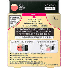 Load image into Gallery viewer, Kao Sofina Aube Couture Brush Cheek 02 Standard Skin Color
