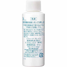 Load image into Gallery viewer, Kao Sofina Grace Highly Moisturizing Emulsion (Whitening) Very Moist Refill 60g
