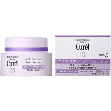 Curel Aging Care Series Moisture Cream 40ml, Japan No.1 Brand for Sensitive Skin Care